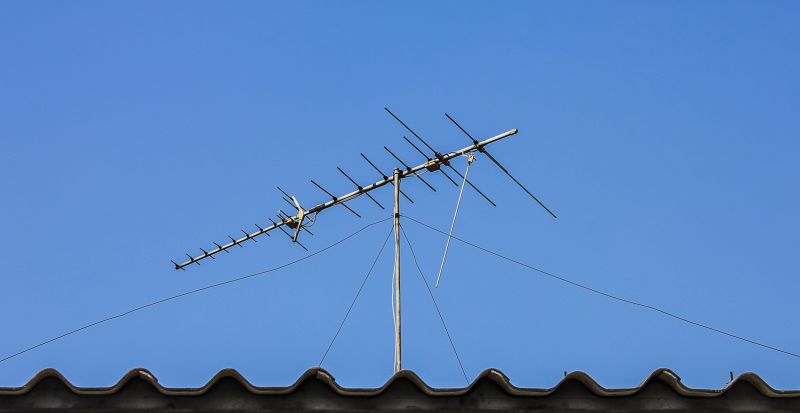 Rooftop Antenna Installation